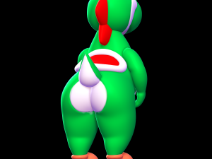 Yoshi - Mario 3D-Druckmodell