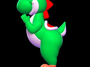 Yoshi - Mario 3D-Druckmodell