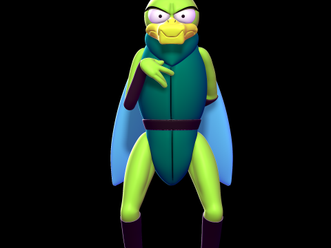 Lokar - space ghost coast to coast 3D-printmodel