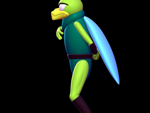 Lokar - space ghost coast to coast 3D-printmodel