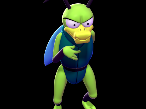 Lokar - space ghost coast to coast 3D-printmodel