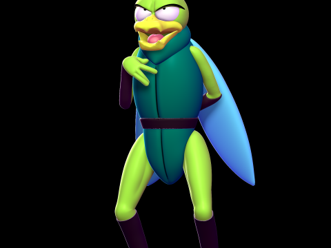 Lokar - space ghost coast to coast 3D-printmodel