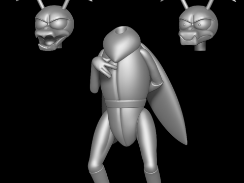 Lokar - space ghost coast to coast 3D-printmodel