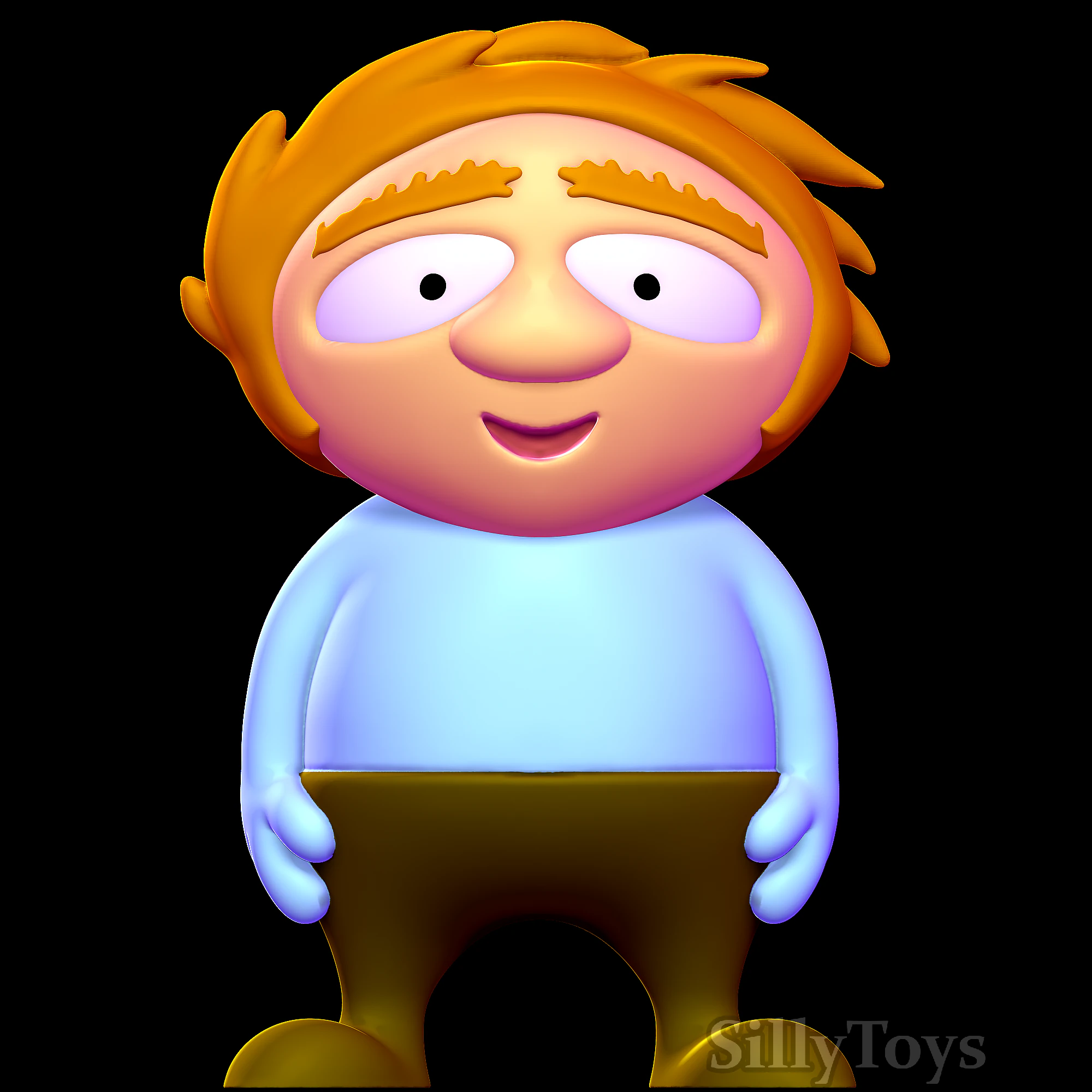 Junior Addleberg - Home Movies 3D Print Model .c4d .max .obj .3ds .fbx .stl .blend 