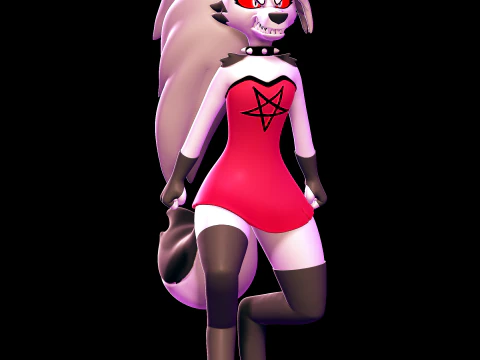 이달의 소녀 화나 - 헬루바 보스 3D 프린트 모델