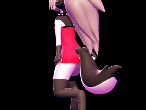 Loona angry - Helluva Boss 3D Print Model