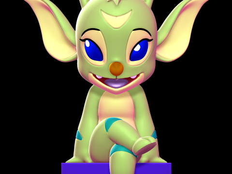 Bonnie - Lilo Stitch 3D 打印模型