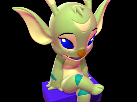 Bonnie - Lilo Stitch 3D 打印模型
