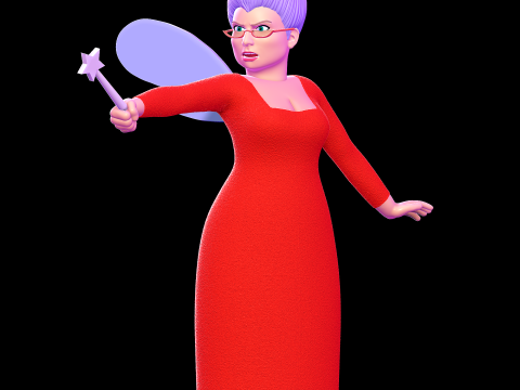 Fairy Godmother - Shrek 3D Принт Модель