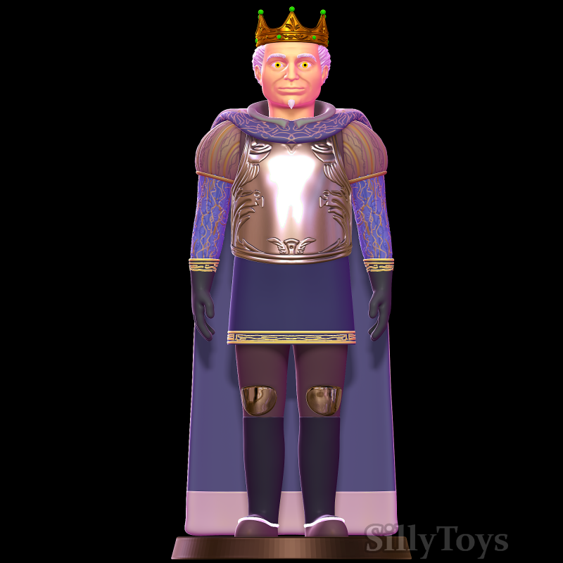 King Harold - Shrek 3D 打印模型 .c4d .max .obj .3ds .fbx .stl .blend 