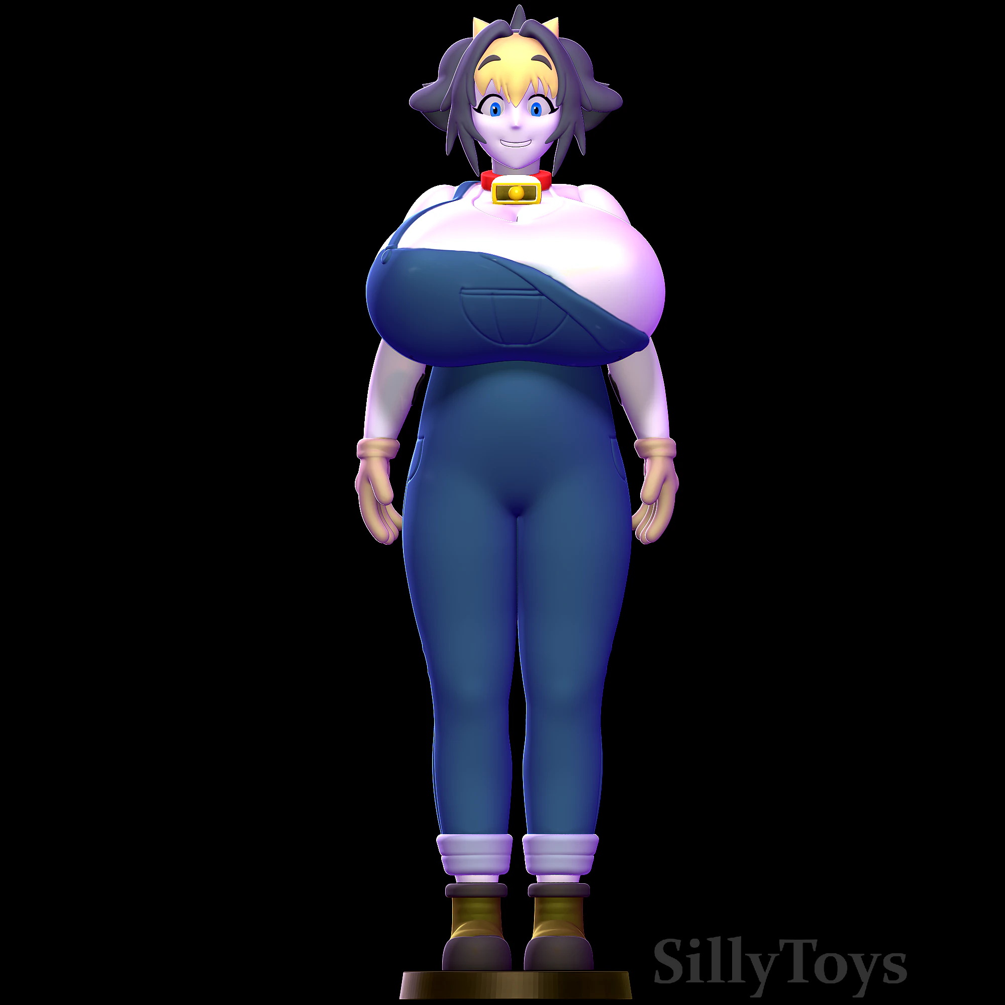 &Ccedil;an - Kemonokko 3D Baskı Modeli .c4d .max .obj .3ds .fbx .stl .blend 