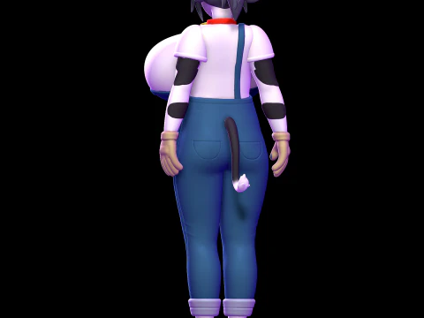 &Ccedil;an - Kemonokko 3D Baskı Modeli