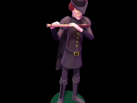Pied Piper - Shrek Modello di stampa 3D