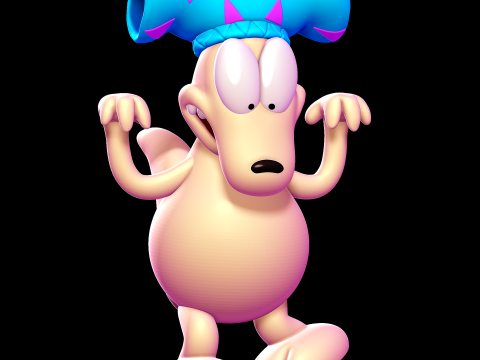 Rocko - Rockos Modern Life 3D Print Model