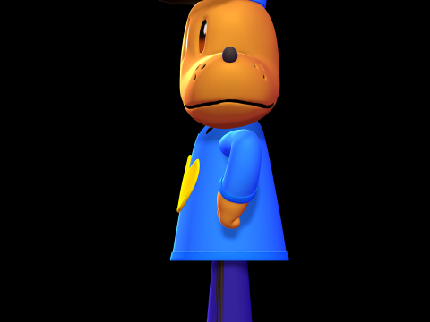 Dog Man Modelo de impresión 3D