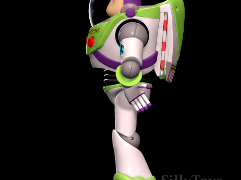 Buzz Lightyear - Toy Story Modelo de Impressão 3D