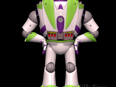 Buzz Lightyear - Toy Story Modelo de Impressão 3D