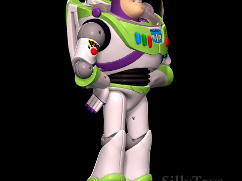 Buzz Lightyear - Toy Story Modelo de Impressão 3D
