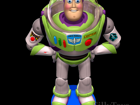 Buzz Lightyear - Toy Story Modelo de Impressão 3D