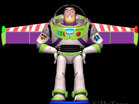 Buzz Lightyear - Toy Story 3D Print Model