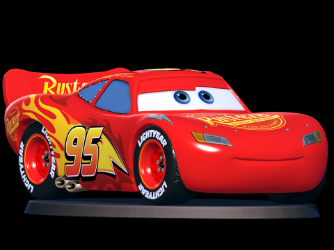 Lightning McQueen - Cars 3D-printmodel