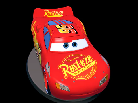 Lightning McQueen - Cars 3D Print Model