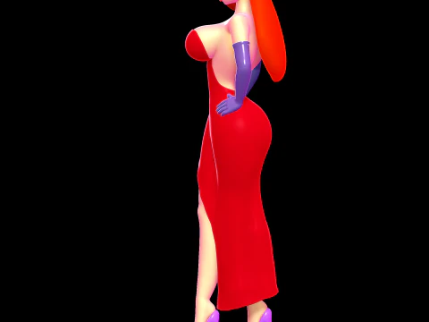 Jessica Rabbit - Who Framed Roger Rabbit 3D Print Model