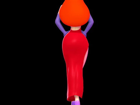 Jessica Rabbit - Who Framed Roger Rabbit 3D Print Model