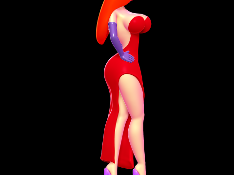 Jessica Rabbit - Who Framed Roger Rabbit Modelo de impresión 3D