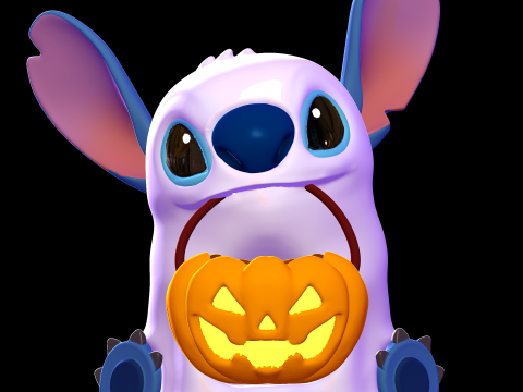 Stitch Halloween - Lilo and Stitch 3D-printmodel