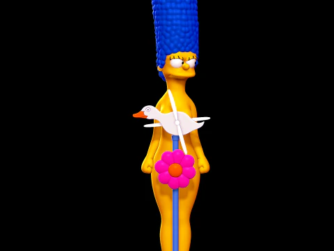 Marge Simpson - The Simpsons 3D Print Model