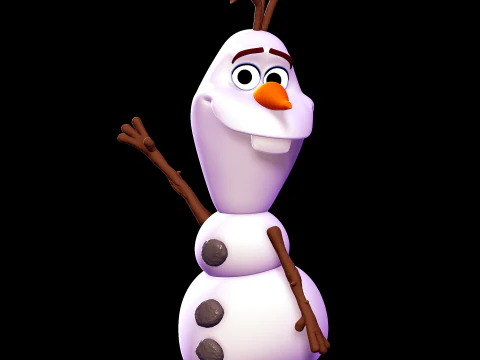 Olaf - Congelato Modello di stampa 3D