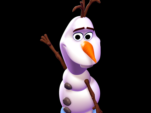 Olaf - Frozen 3D Print Model