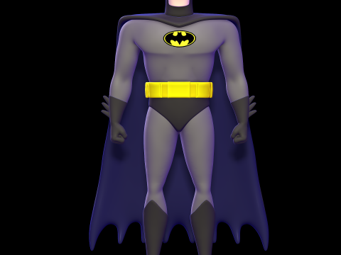Batman 3D Print Model