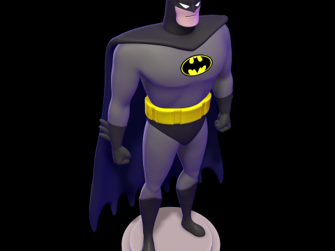 Batman 3D Print Model