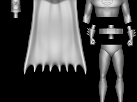 Batman 3D Print Model