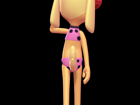 Brandy Harrington - Brandy and Mr Whiskers 3D 打印模型