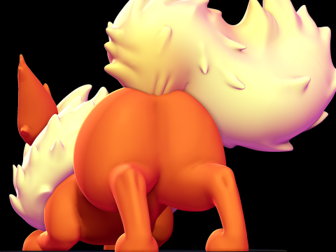 Flareon - Pokmon 3D Принт Модель