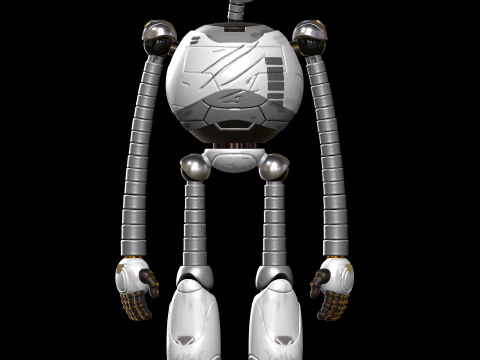 로즈 - 야생 로봇 3D 프린트 모델