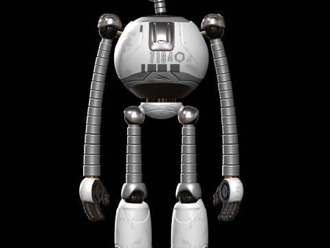 Roz - The Wild Robot 3D प्रिंट मॉडल