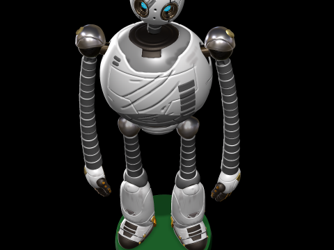 Roz - The Wild Robot 3D प्रिंट मॉडल
