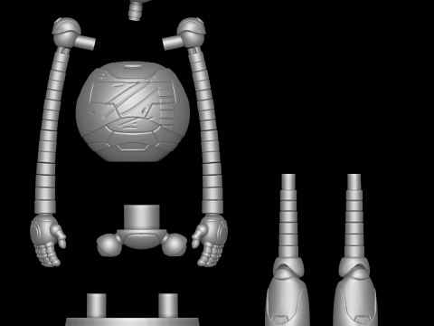 Roz - The Wild Robot 3D प्रिंट मॉडल