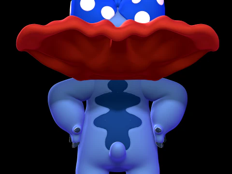 SuperHero Stitch - Lilo and Stitch 3D Print Model