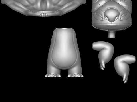 SuperHero Stitch - Lilo and Stitch 3D Print Model