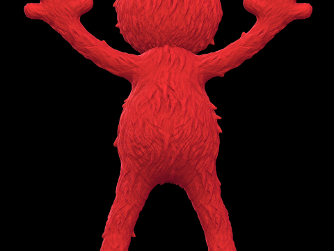 Elmo - Sesame street 3D Принт Модель