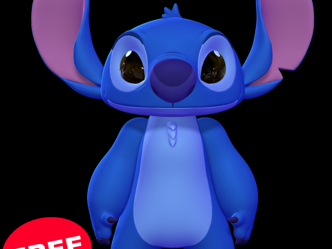 Stitch - Lilo and Stitch 3D-printmodel
