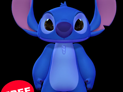 Stich &ndash; Lilo i Stich Model do druku 3D