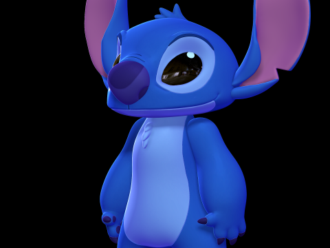 Stitch - Lilo and Stitch 3D Baskı Modeli