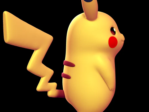 Pikachu - Pok&eacute;mon Modelo de impresión 3D