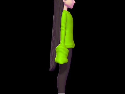 Kuki Sanban - Codename kids next door 3D Print Model